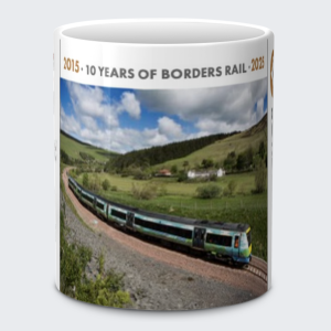 SINGLE MUG - 10TH ANNIVERSARY OF THE BORDERS RAILWAY