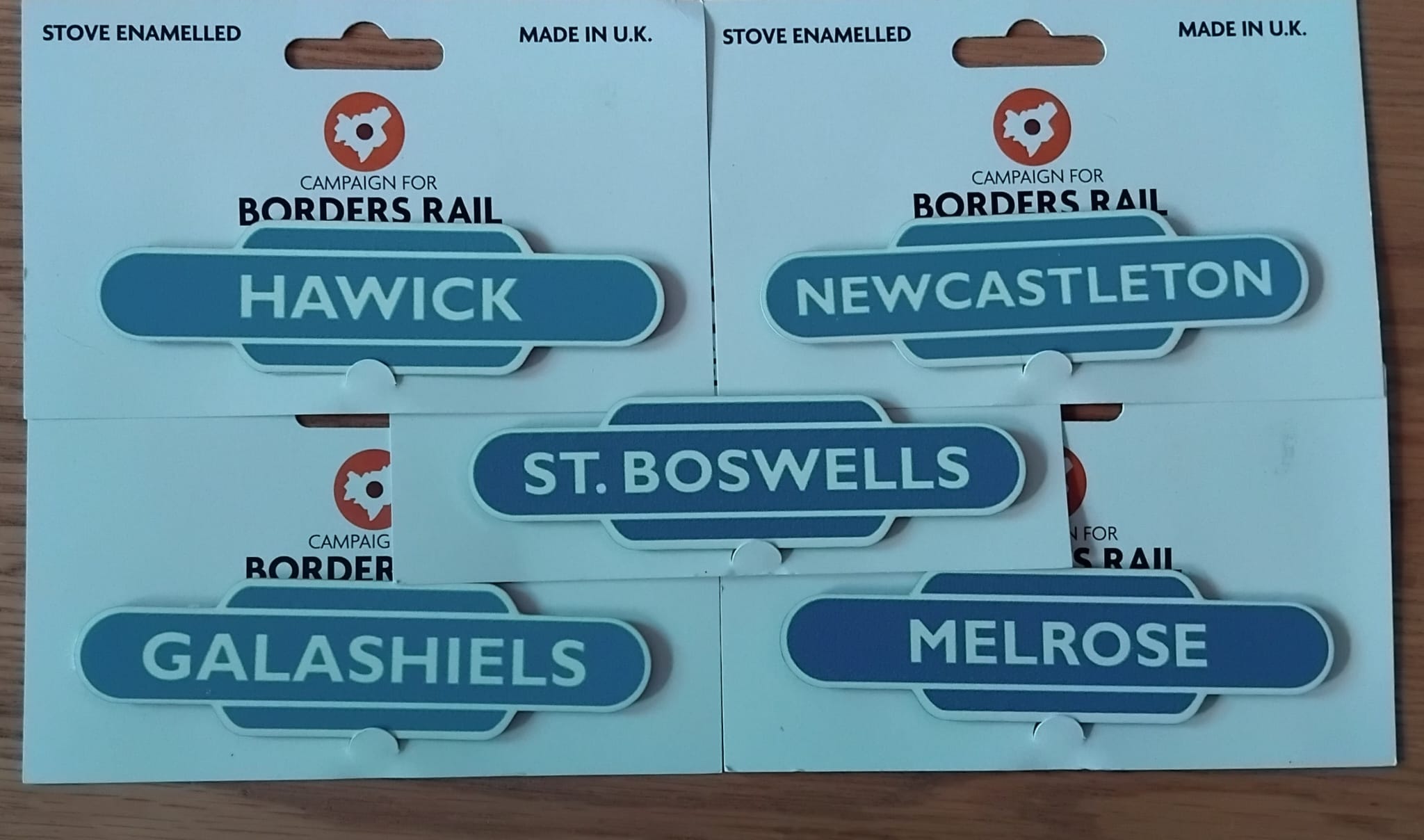 TOTEM SIGNS - SET OF 5